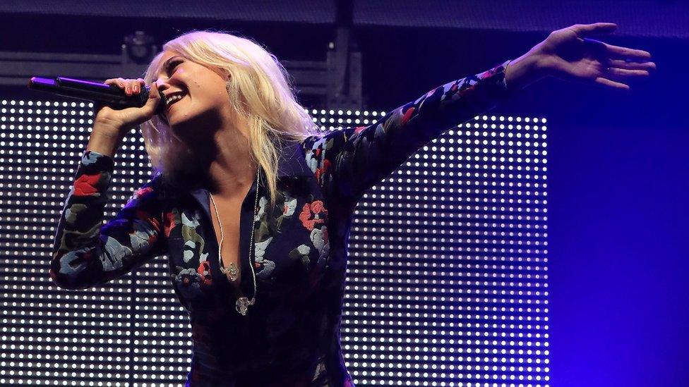 Pixie Lott at Manchester Arena