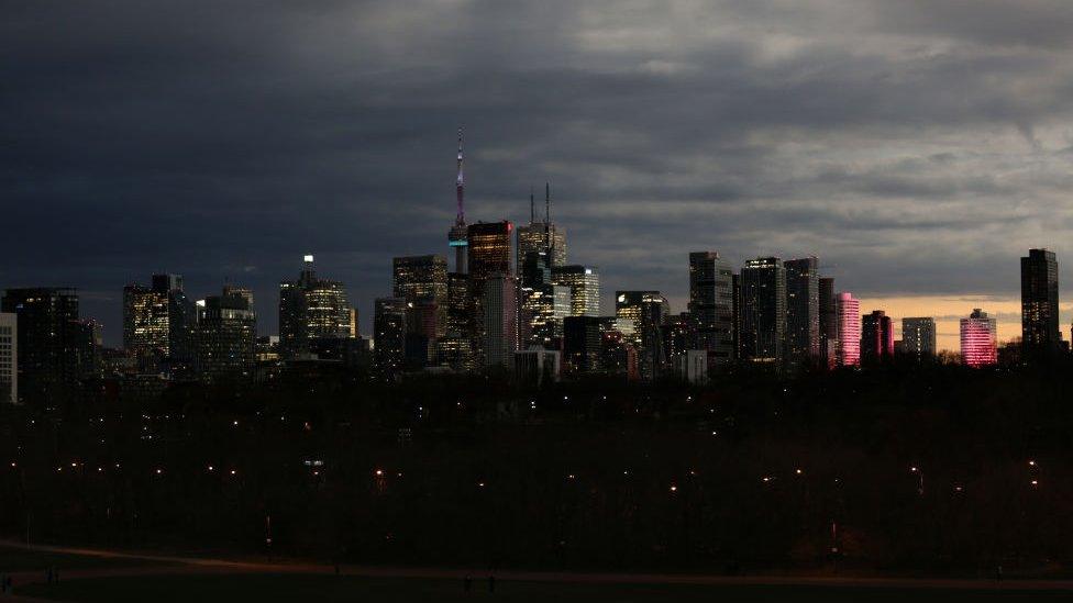 Ontario experiencing solar eclipse