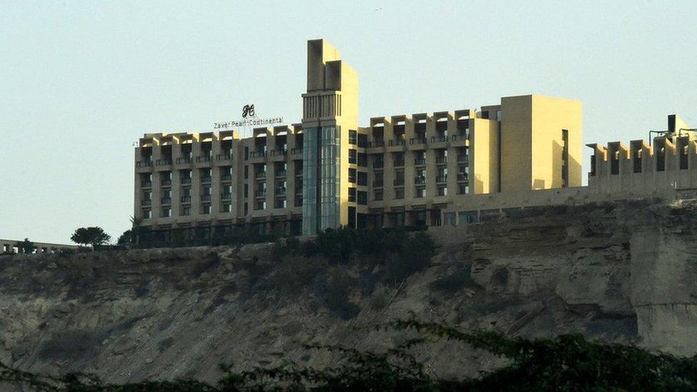 Pearl Continental Hotel in Gwadar