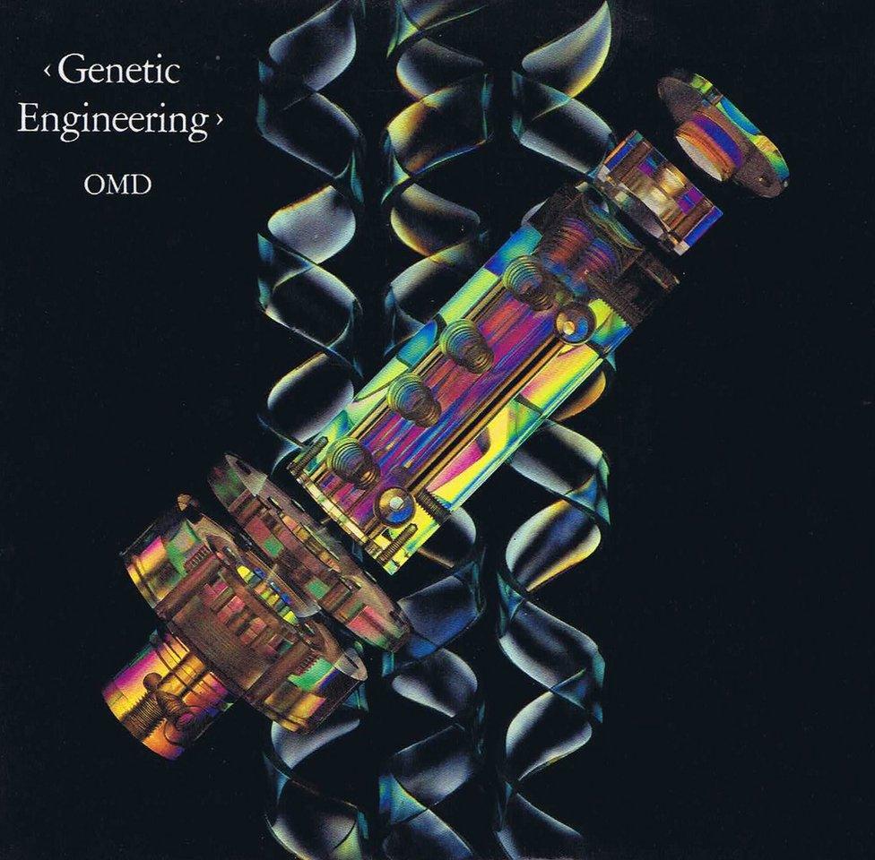 OMD 'Genetic Engineering' album cover