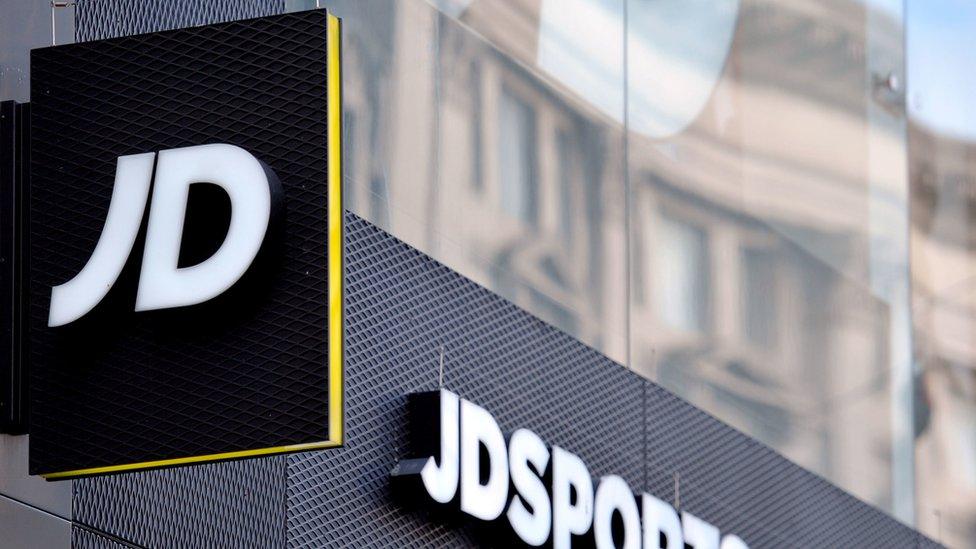 JD Sports sign