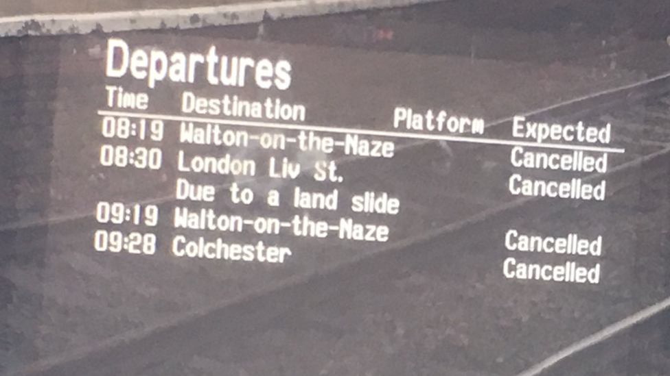 Departure board