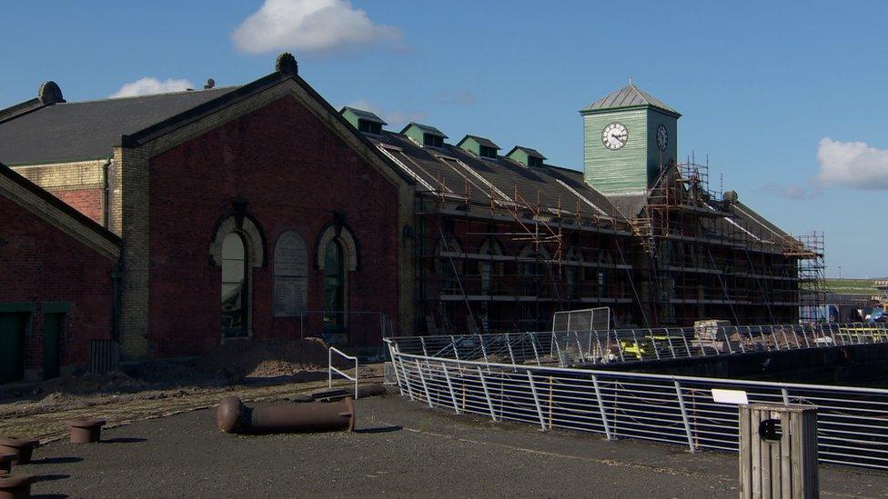 Titanic distillery