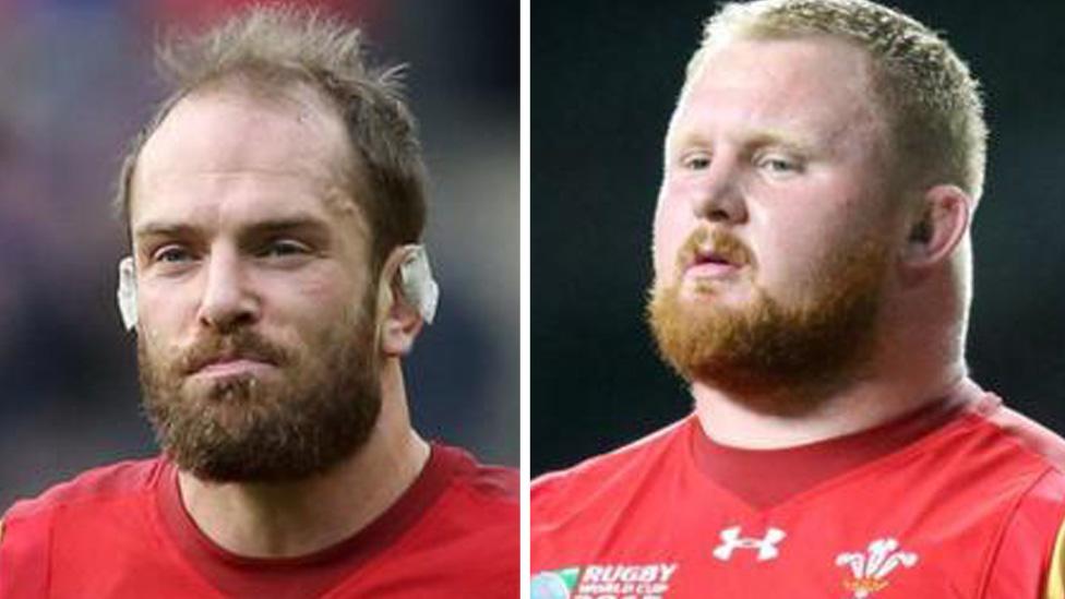 Alun Wyn Jones, Samson Lee