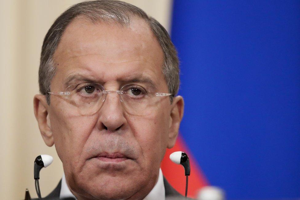 Sergei Lavrov, Russian foreign minister, in Moscow, 20 December