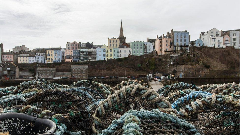 Catch of the day: Aled Westlake's picture of Tenby Harbour certainly caught our eye.