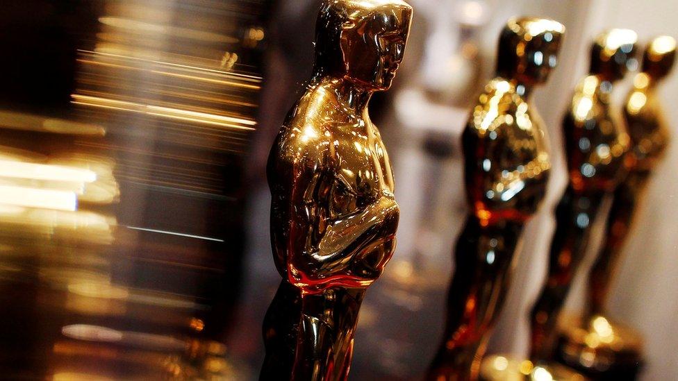 Oscar statuettes