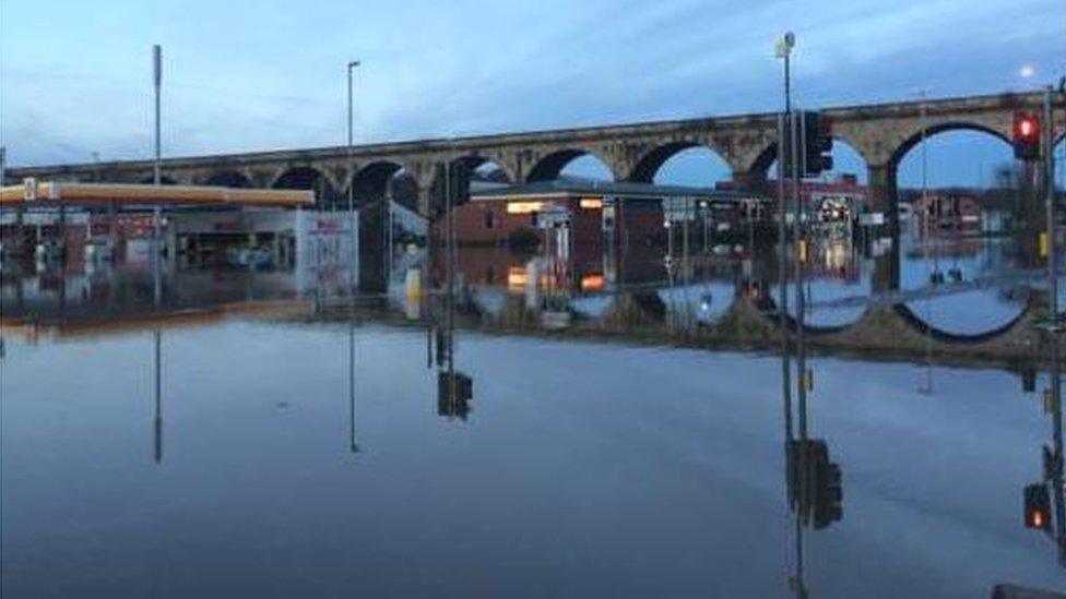 Flooding in Kirkstall