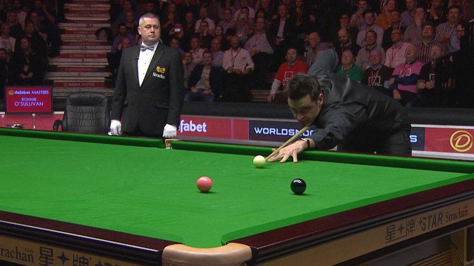 The moment O'Sullivan won his seventh Masters