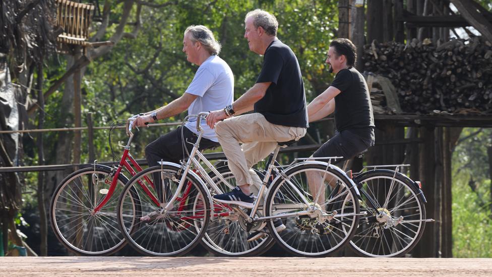 James May, Jeremy Clarkson and Richard Hammond