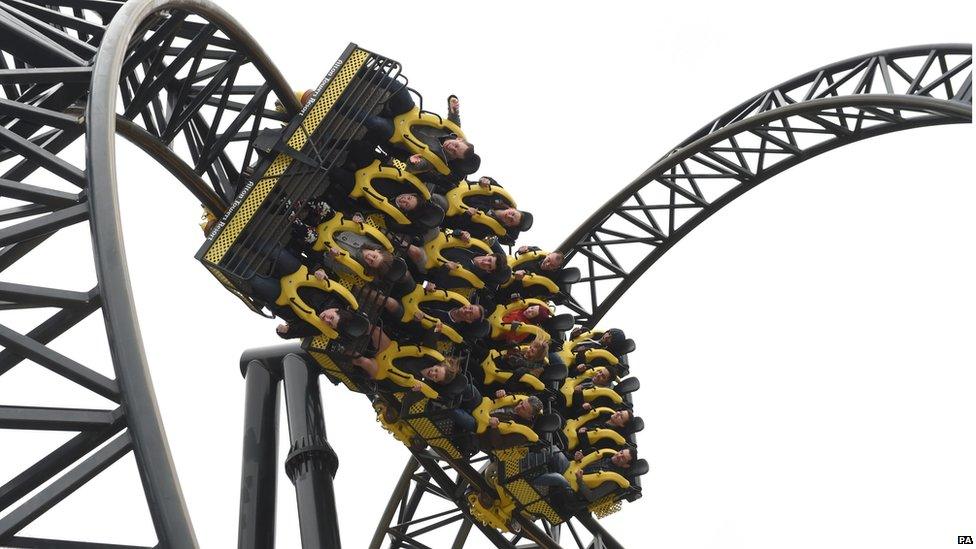 Alton Towers Smiler ride