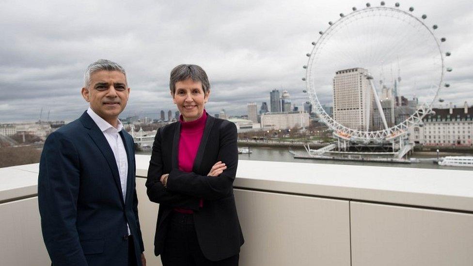 Sadiq Khan and Cressida Dick