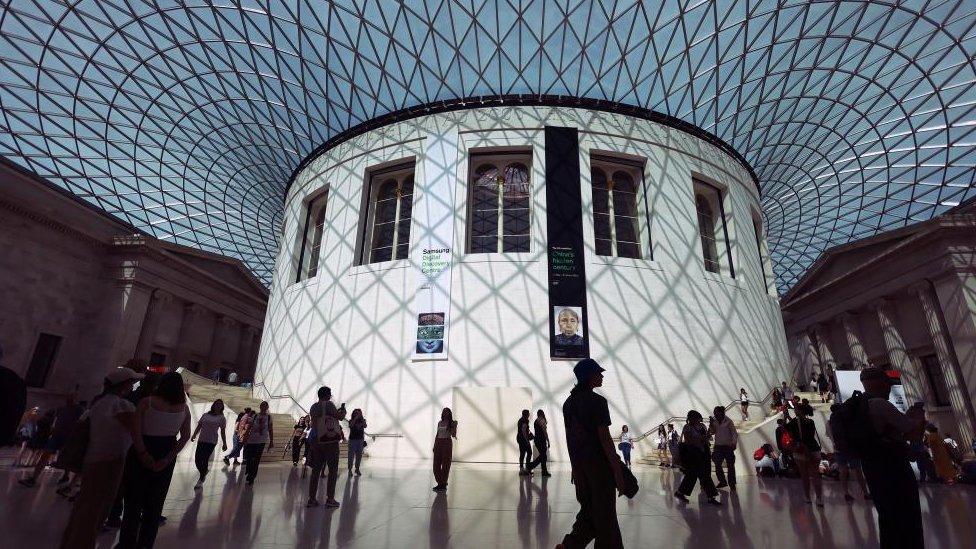 Interior of the British Museum