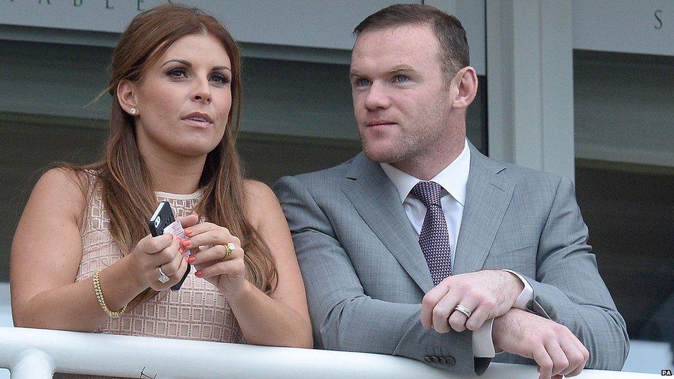 Coleen and Wayne Rooney