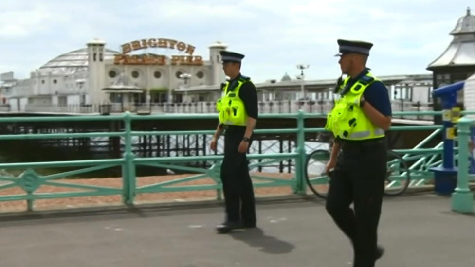 Police in Brighton