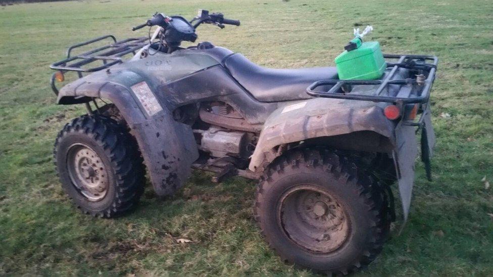 Quad bike Banks