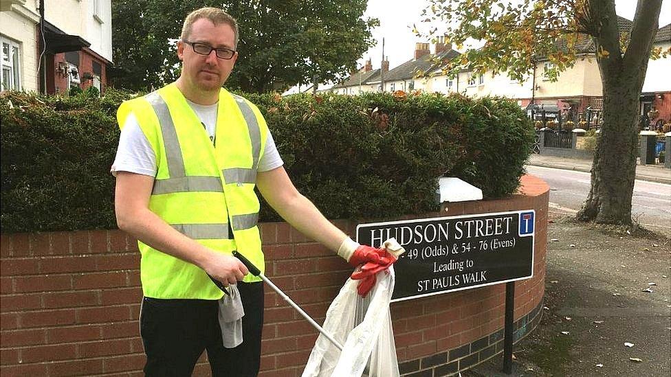 Liberal Democrat councillor Karl Hobley