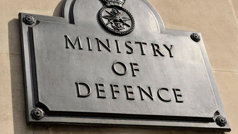 Ministry of Defence in Whitehall