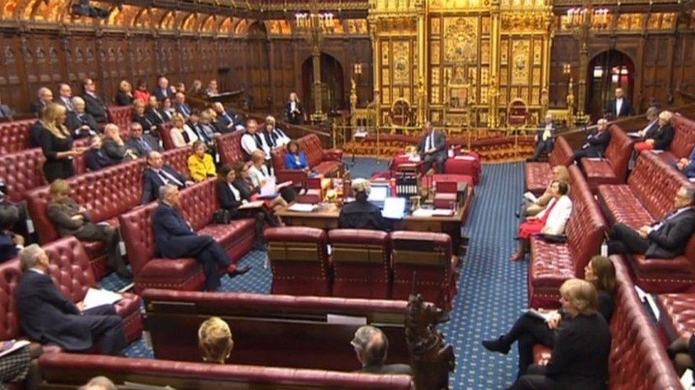 Chamber of the House of Lords