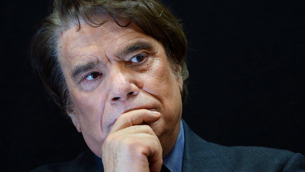 A photo taken on November 15, 2013 shows French businessman Bernard Tapie