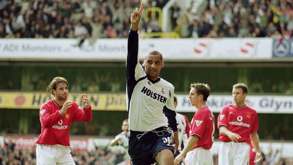 Tottenham Hotspur player Dean Richards