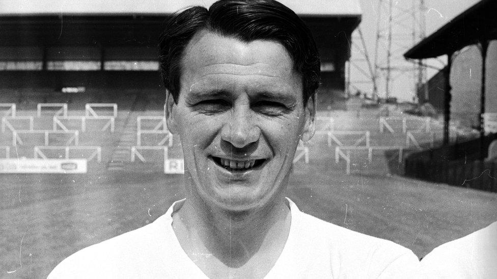 Bobby Robson at Craven Cottage in 1965