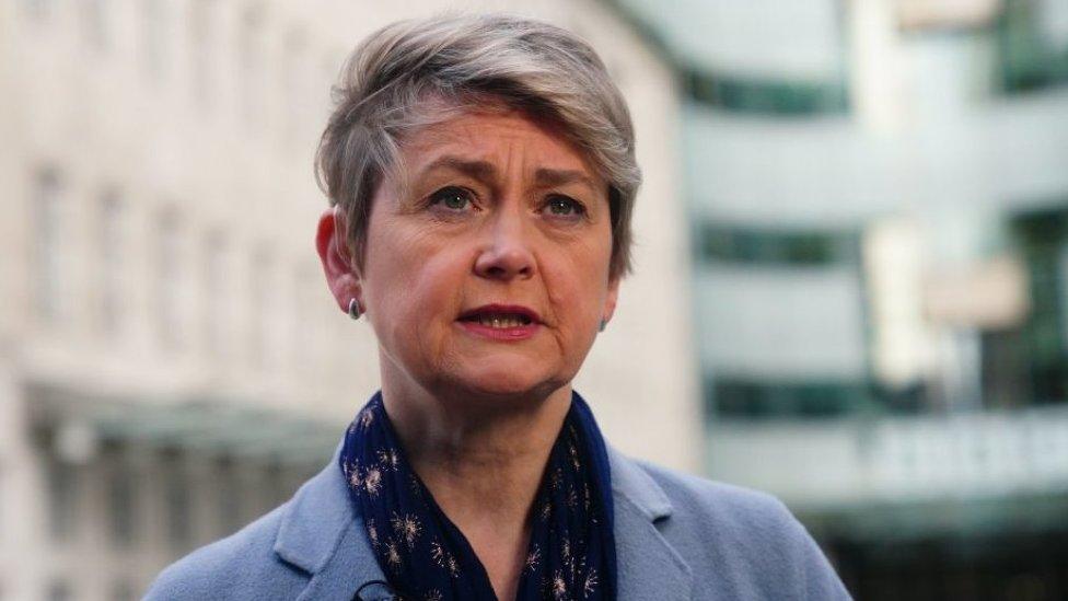 Shadow Home Secretary Yvette Cooper