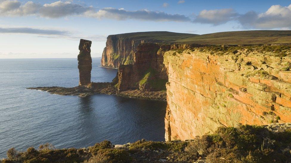 Orkney coastline