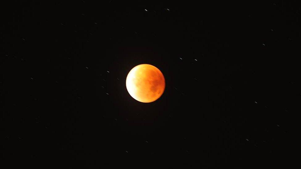 Supermoon lunar eclipse