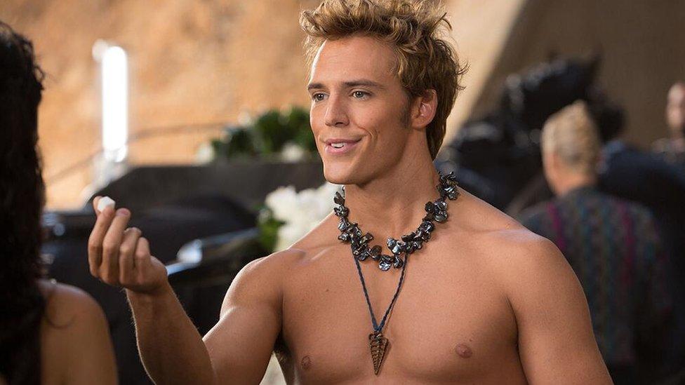 Sam Claflin Hunger Games