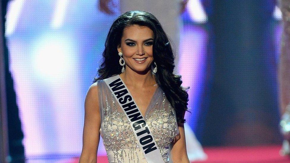 Cassandra Searles - beauty queen alleges Donald Trump repeatedly grabbed her backside, 2013