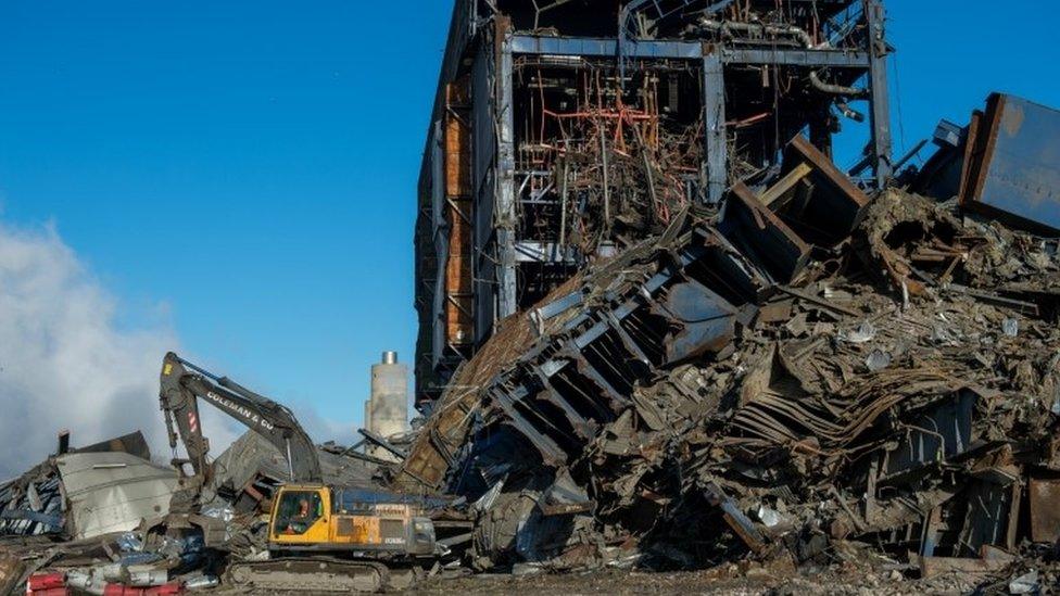 Didcot Power Station collapse