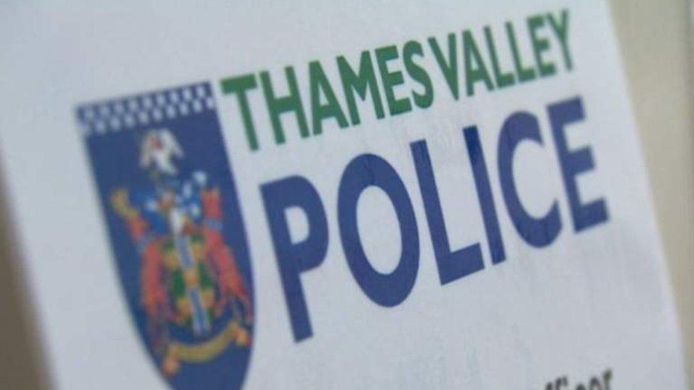 Thames Valley Police sign