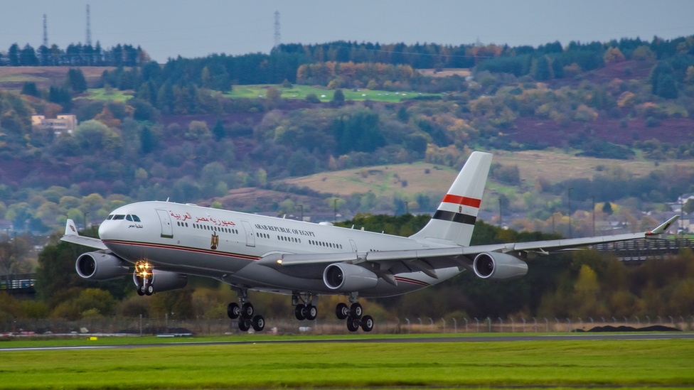 Egyptian Airbus A340-200