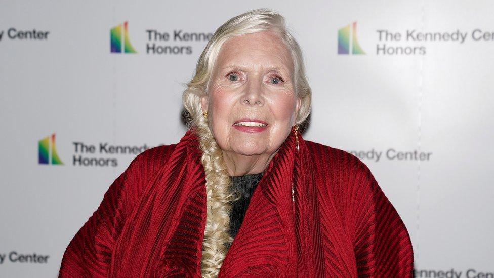 Joni Mitchell in December 2021