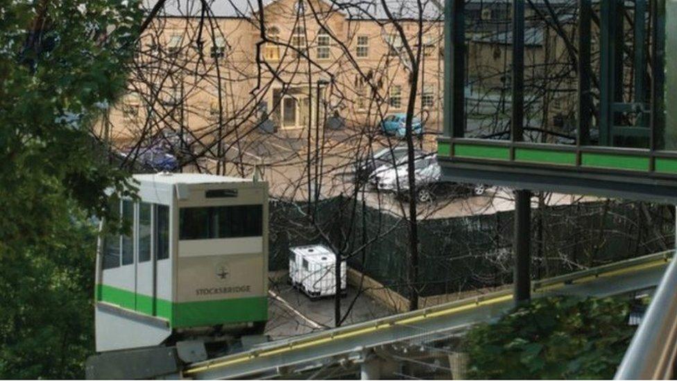 Cancelled Stockbridge funicular lift