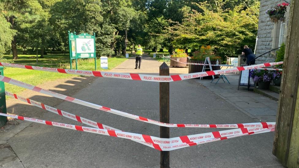 Pettigrew's Cafe entrance to Bute Park