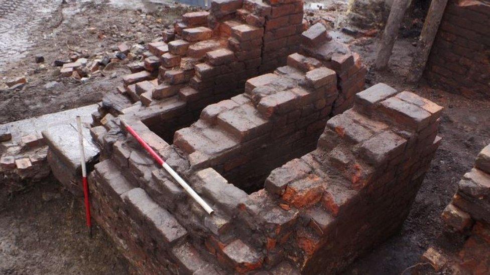 19th Century steelworks crucible furnace