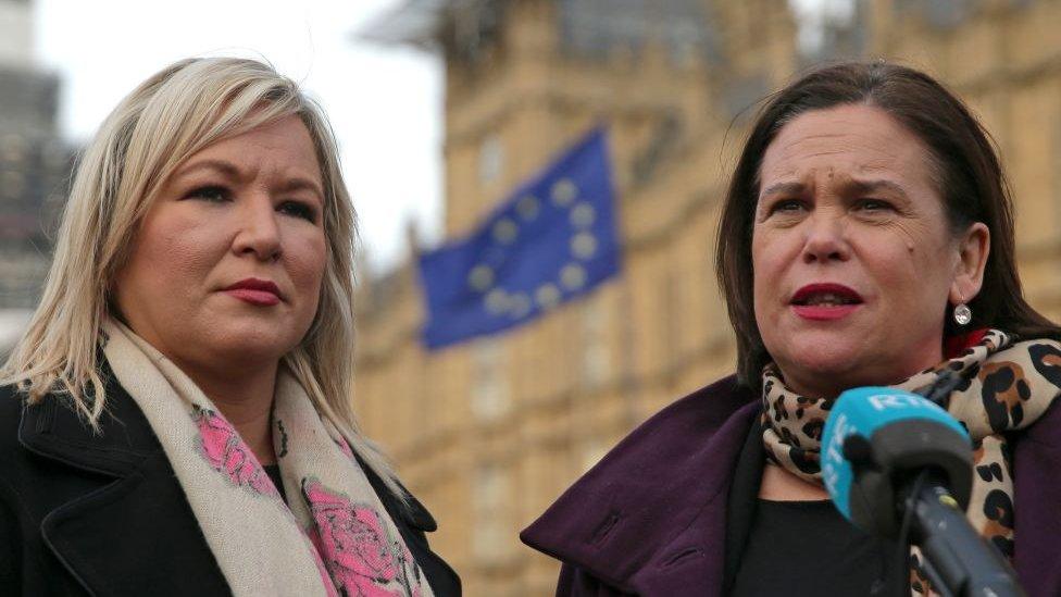 Michelle O'Neill and Mary Lou McDonald