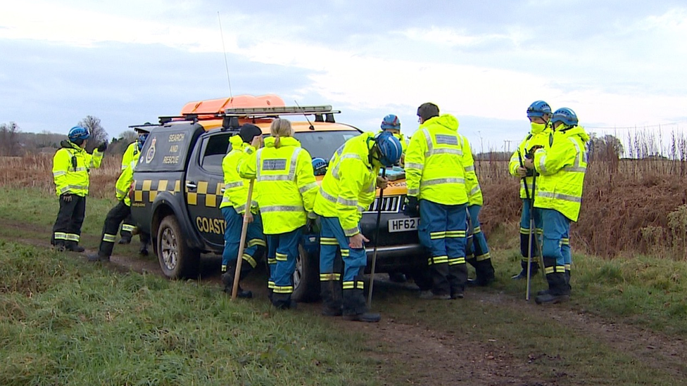 Coastguard search for missing man