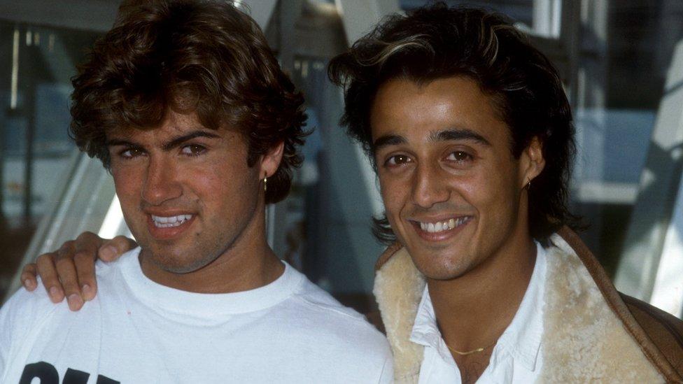 George Michael and Andrew Ridgeley