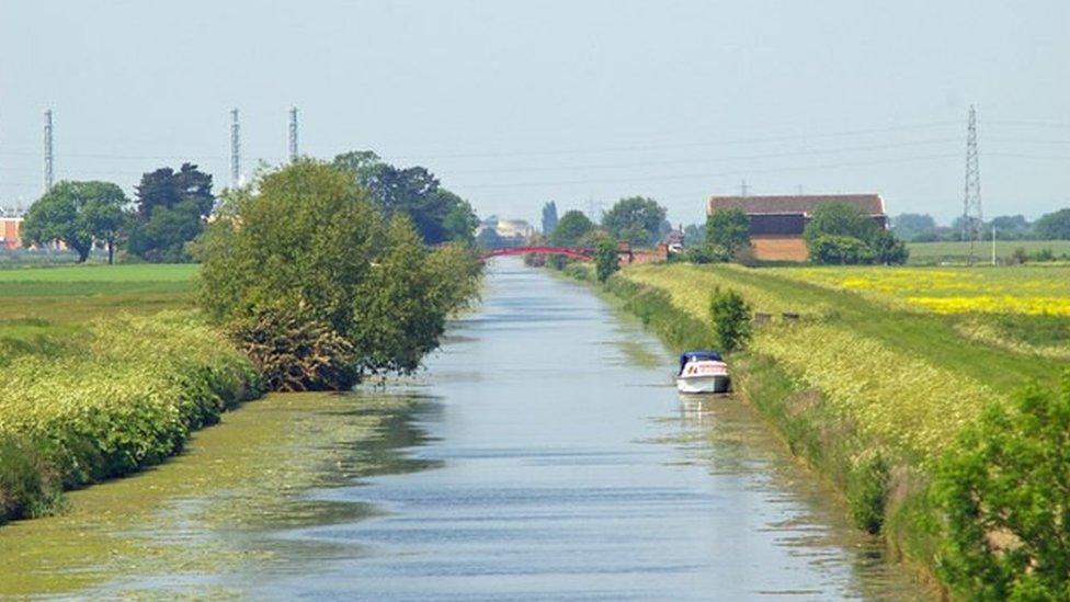 River Ancholme near Hibaldstow