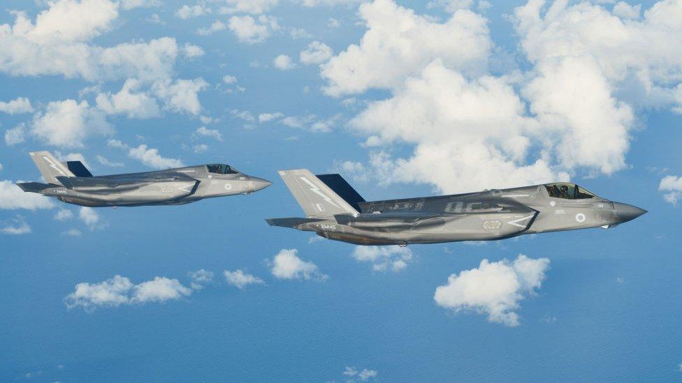 Two RAF F-35Bs (file pic)