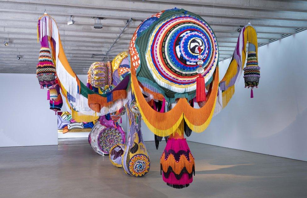 Joana Vasconcelos at Yorkshire Sculpture Park