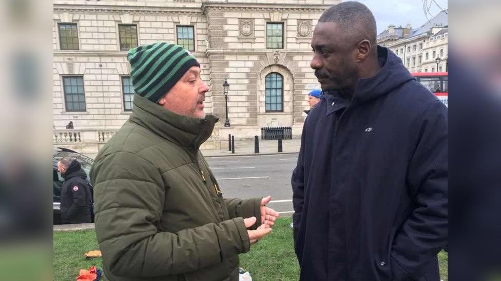 Stuart Stephens & Idris Elba