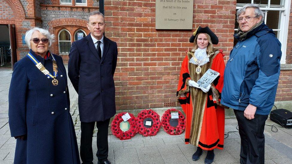 The People's Pantry bombing in Reading marked with service - BBC News