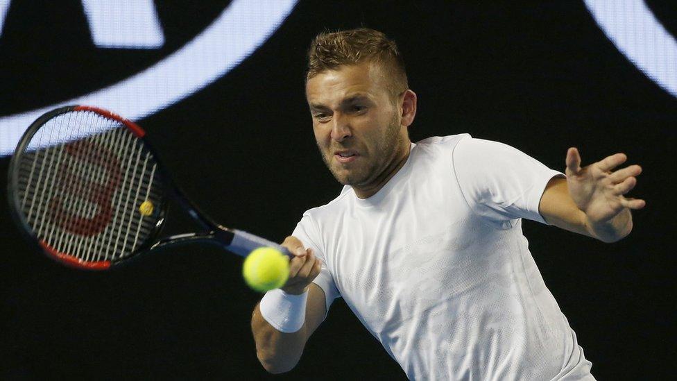 British number 3 Dan Evans