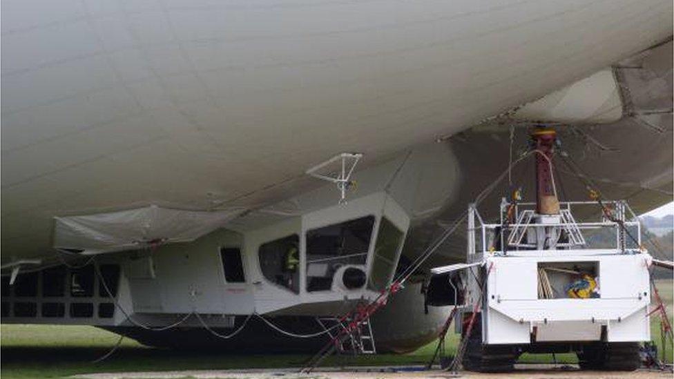 New fairing on Airlander 10