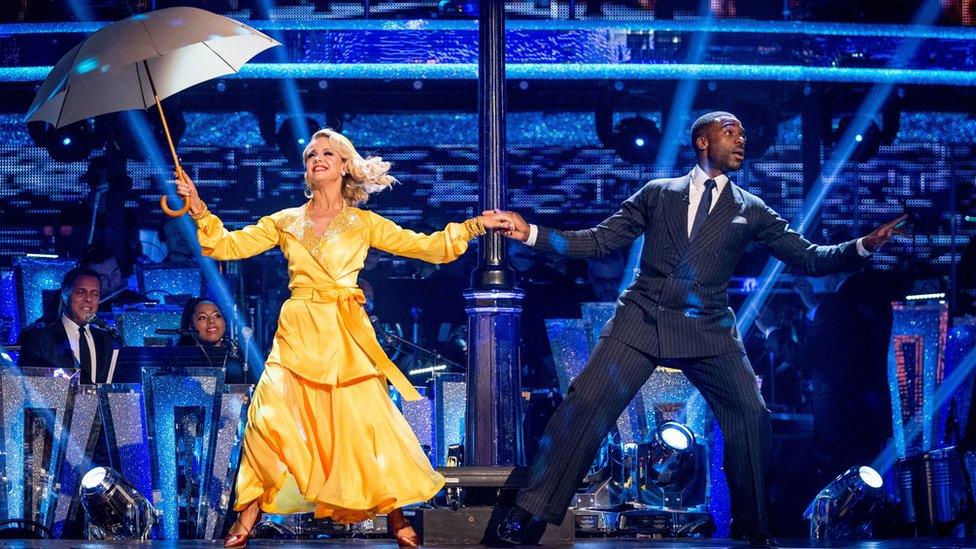 Joanne Clifton and Ore Oduba