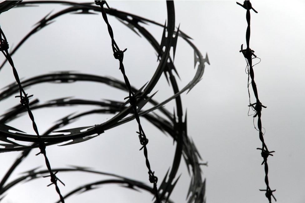 Barbed wire